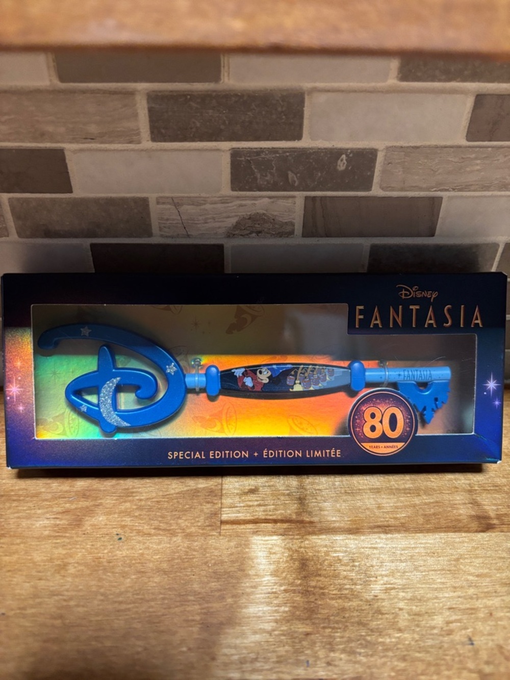 Disney Fantasia Blue Collectible Key - Special Edition